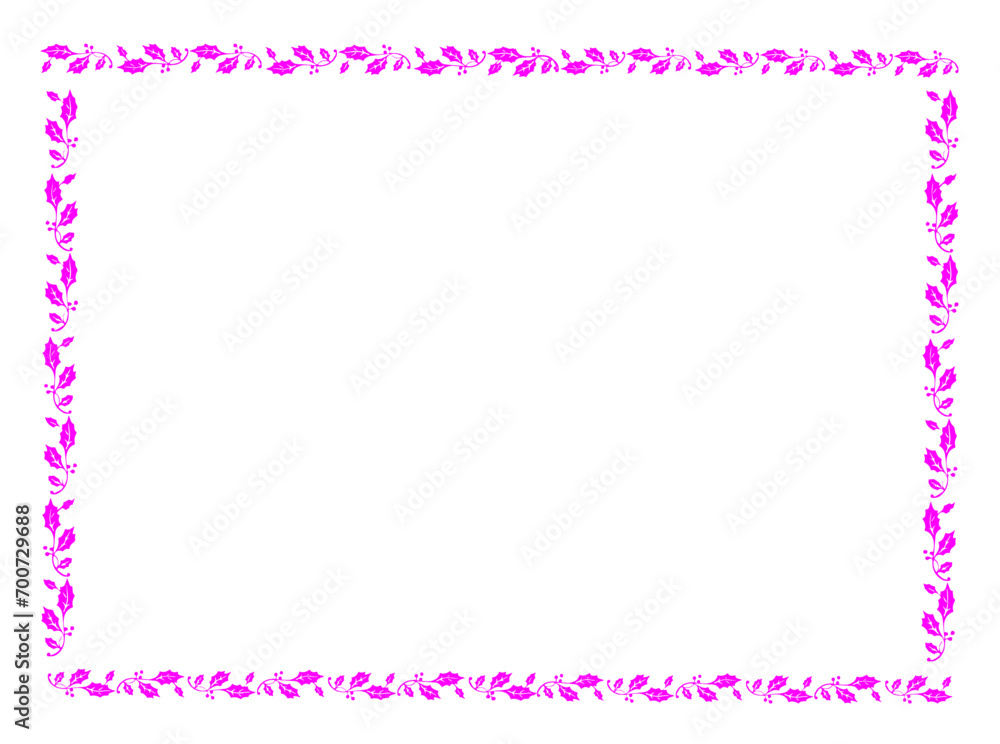 Vector frame with leaves, vector floral leaves for text and picture Vector frame with leaves, vector floral leaves for text and picture