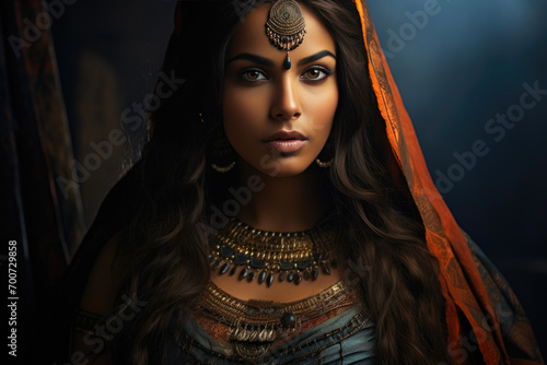Regal Rebellion: Smirking Persian Princess