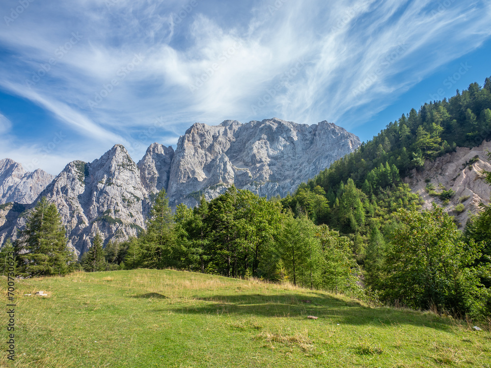 The landscape in Alps,  Slovenia