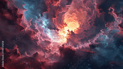 fire in outer space © FX Akinjis