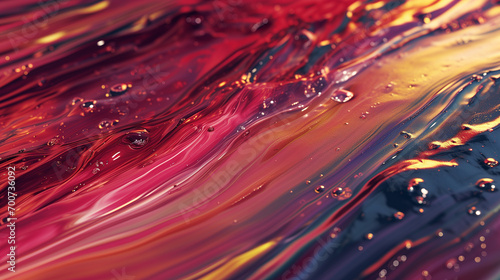 Abstract red flow background