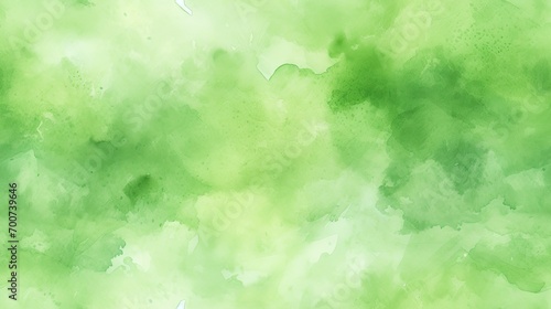 Abstract Green Watercolor Texture for a Vibrant Background.