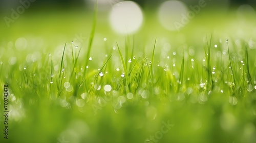 Green natural background. Green grass.