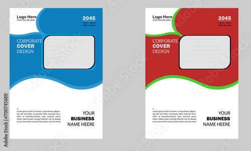 a4 flyer template, modern template, and modern design, perfect for creative professional business