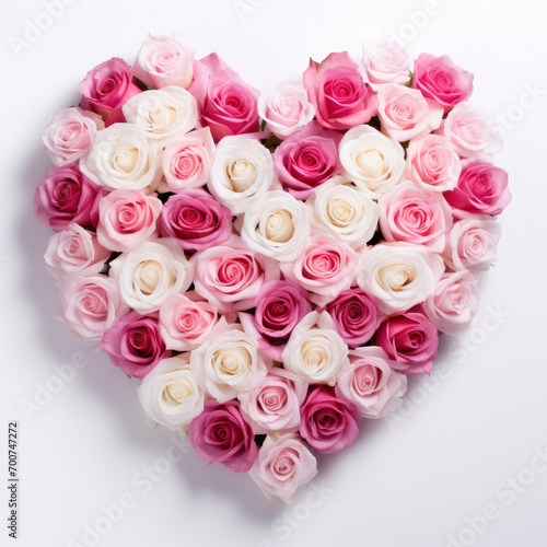 Heart of Roses for valentine s day and Mother s day