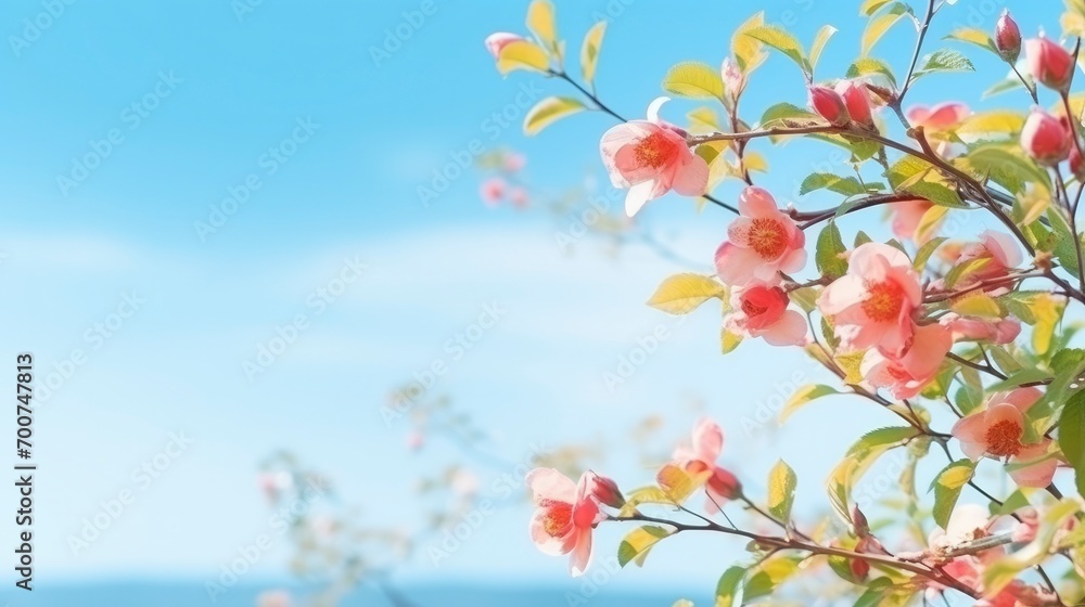 Spring festival cherry blossom background Spring festival cherry blossom background
