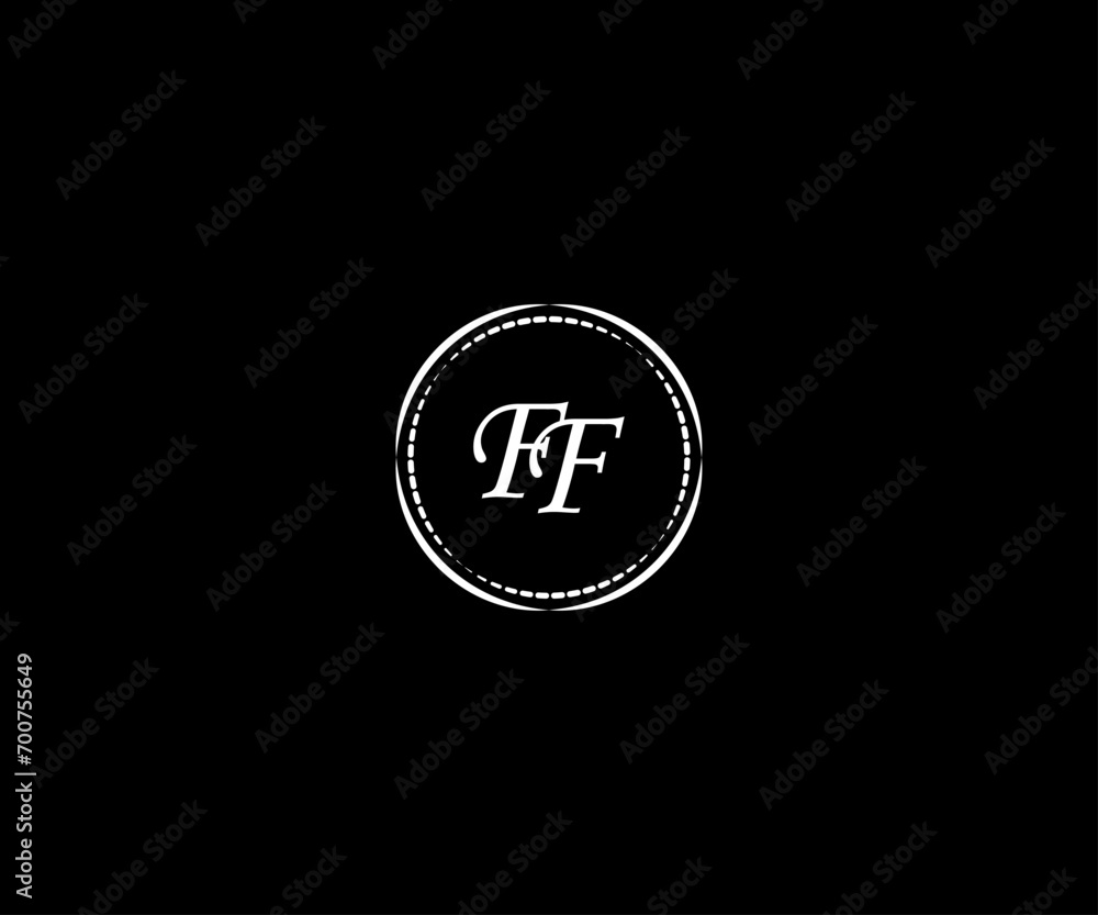 FF Letter Logo Design FF Letter Logo Design