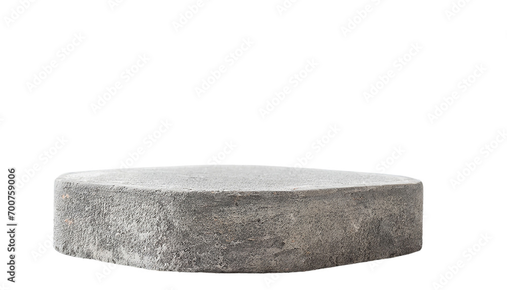 A stone podium isolated on a transparent background. A stone podium isolated on a transparent background.