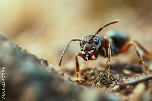 ant on the ground © paul