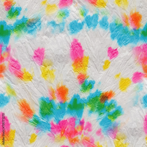 Tie Dye Heart. Fabric Tiedye Pattern. Gradient Flower Watercolor Red Swirl Tie Dye. Pink Color Swirl Pattern. Soft 1960 Texture. Rainbow Vector Batik. Floral Seamless Tiedye. Bright Tie Dye. © Vera