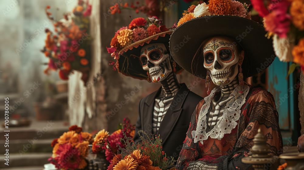 Day of the Dead Celebratory Figures