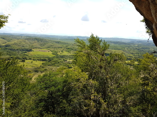 Paisaje desde Cerro Bánica, República Dominicana