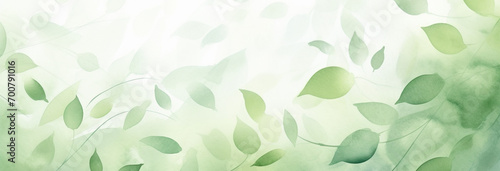 Wallpaper Mural green leaf background illustration Torontodigital.ca