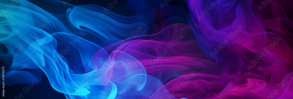 Colorful smoke on a black background. Colorful smoke on a black background.