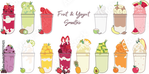 Fruit & Yogurt Smoothie Set