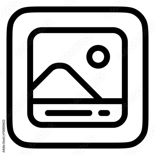 Editable photo printout vector icon. Part of a big icon set family. Perfect for web and app interfaces, presentations, infographics, etc