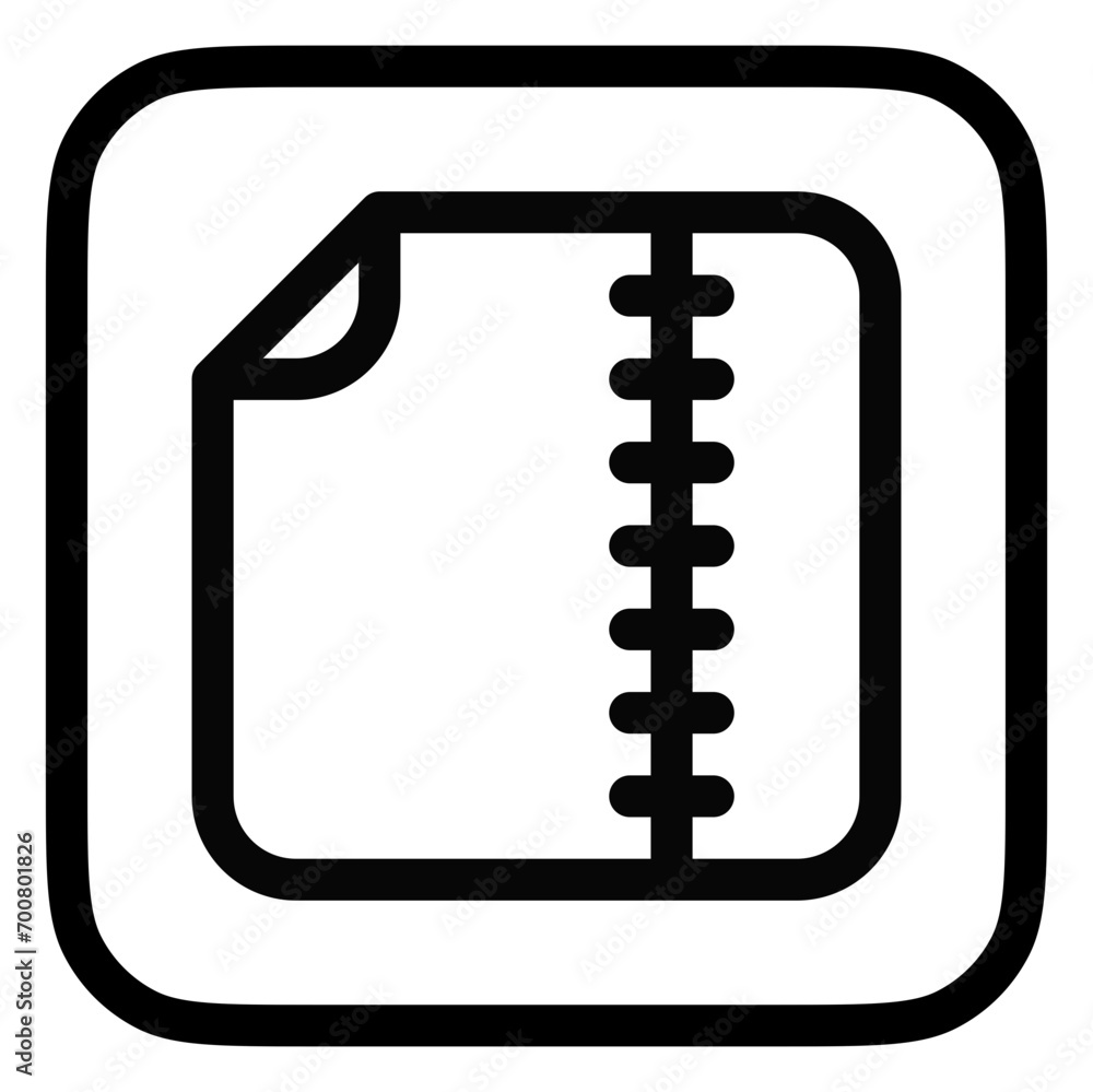 Editable vector archive compressed file icon. Part of a big icon set family. Perfect for web and app interfaces, presentations, infographics, etc