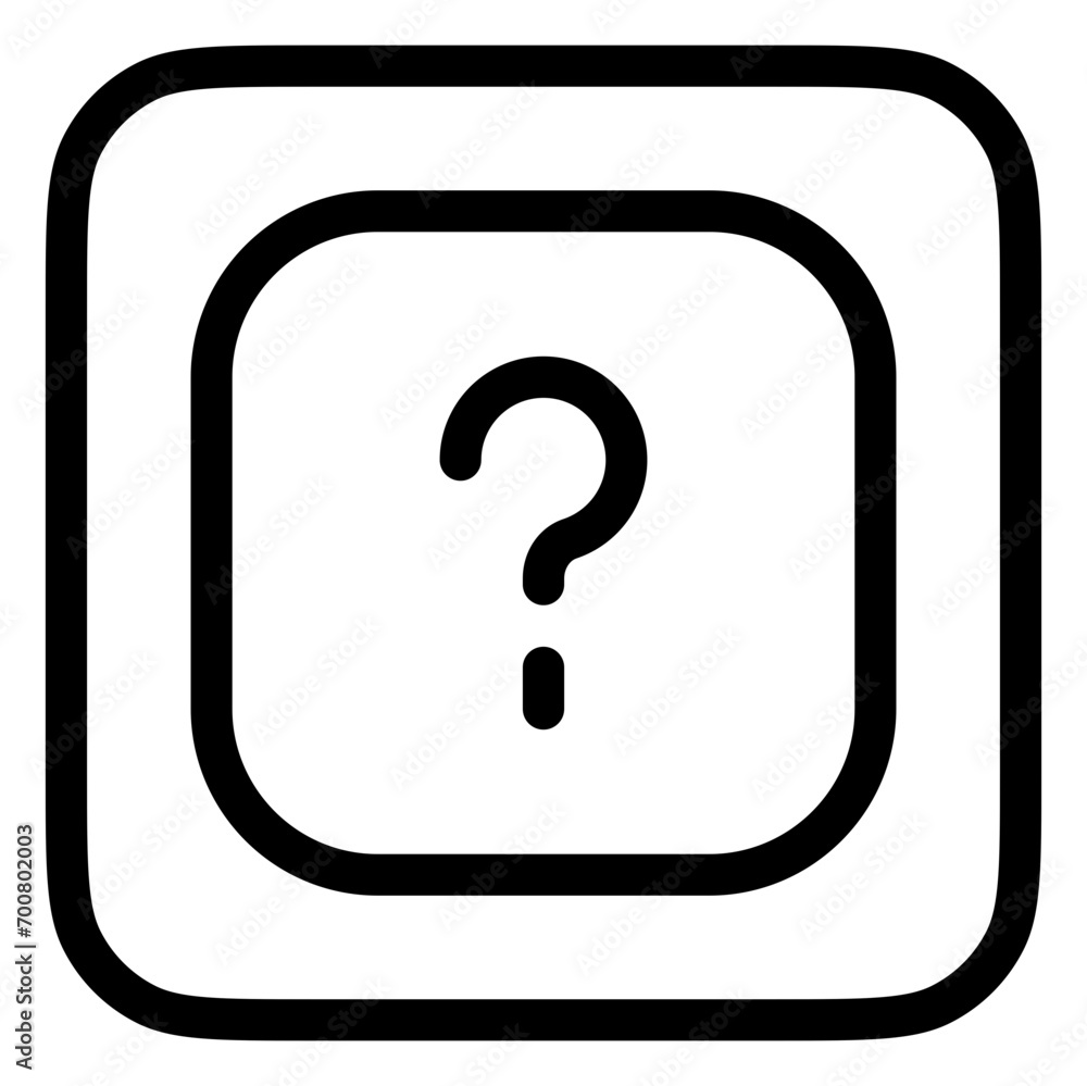 Editable vector question mark info square icon. Part of a big icon set family. Perfect for web and app interfaces, presentations, infographics, etc Editable vector question mark info square icon. Part of a big icon set family. Perfect for web and app interfaces, presentations, infographics, etc