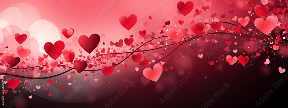 A Valentines Day Design, Concept, Background