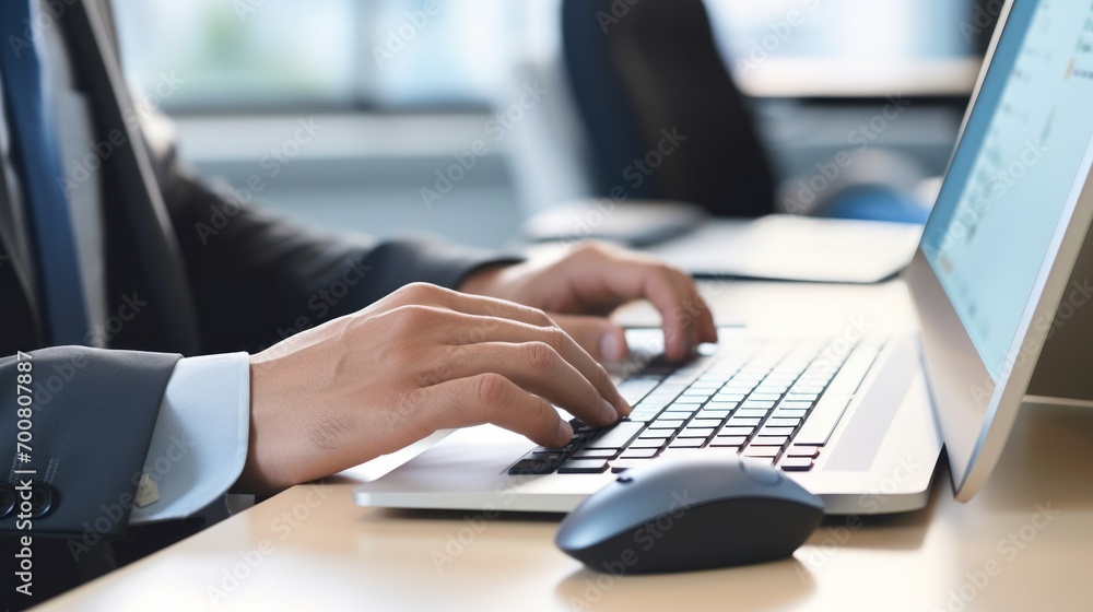 Efficiency Unleashed: Empowered Businessman Harnesses Cutting-Edge Technology for Seamless Productivity Efficiency Unleashed: Empowered Businessman Harnesses Cutting-Edge Technology for Seamless Productivity
