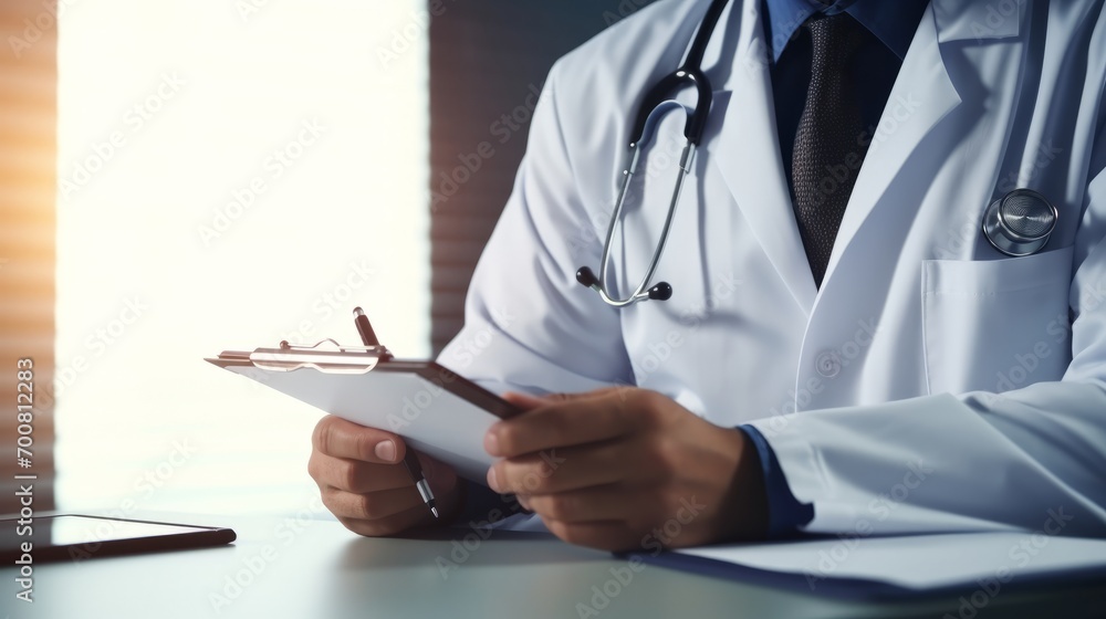 Digital Healing: Empowered Male Doctor Transforms Medical Practice with Stylus Pen and Tablet Digital Healing: Empowered Male Doctor Transforms Medical Practice with Stylus Pen and Tablet