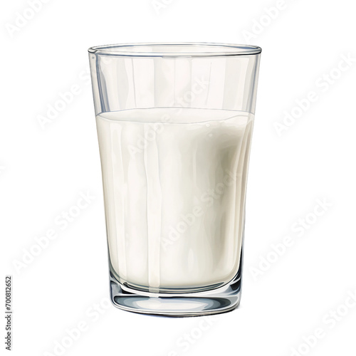 Glass of milk
