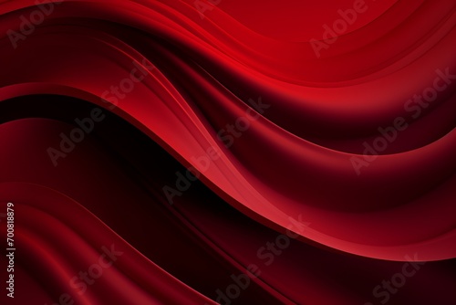 Enigmatic Elegance: Mesmerizing Dark Red Waves Unleash Abstract Beauty in a Gradient Color Symphony