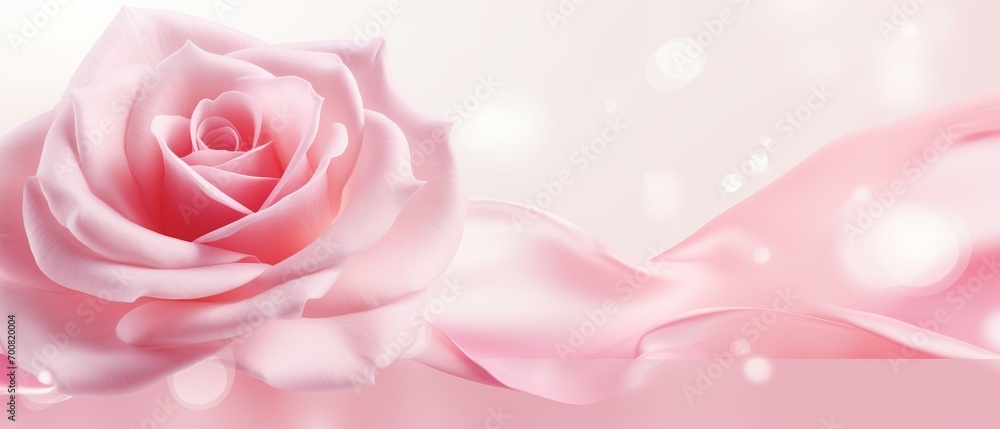 Enchanting Elegance: A Captivating Realistic Rose Blooms in a Versatile Banner Template, Perfect for Expressing Emotion and Adding Text Enchanting Elegance: A Captivating Realistic Rose Blooms in a Versatile Banner Template, Perfect for Expressing Emotion and Adding Text