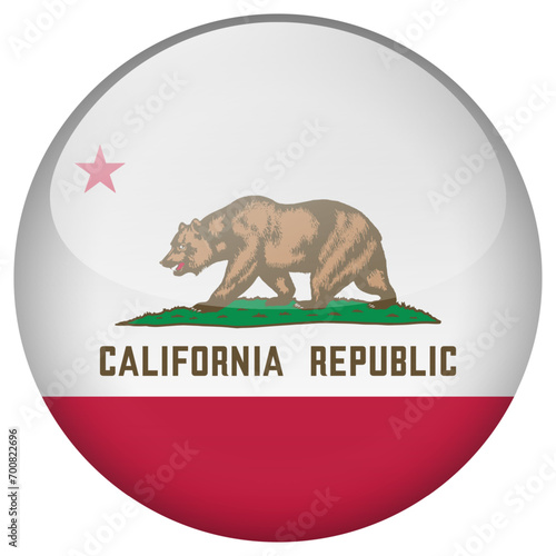 California flag button.