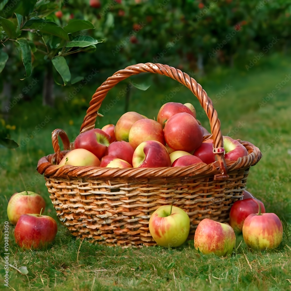 apples in the basket apples in the basket