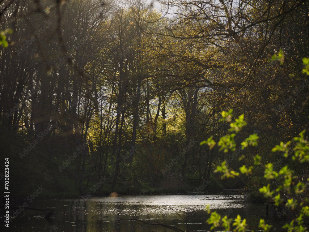 Obraz premium Alter Eiderkanal Kiel