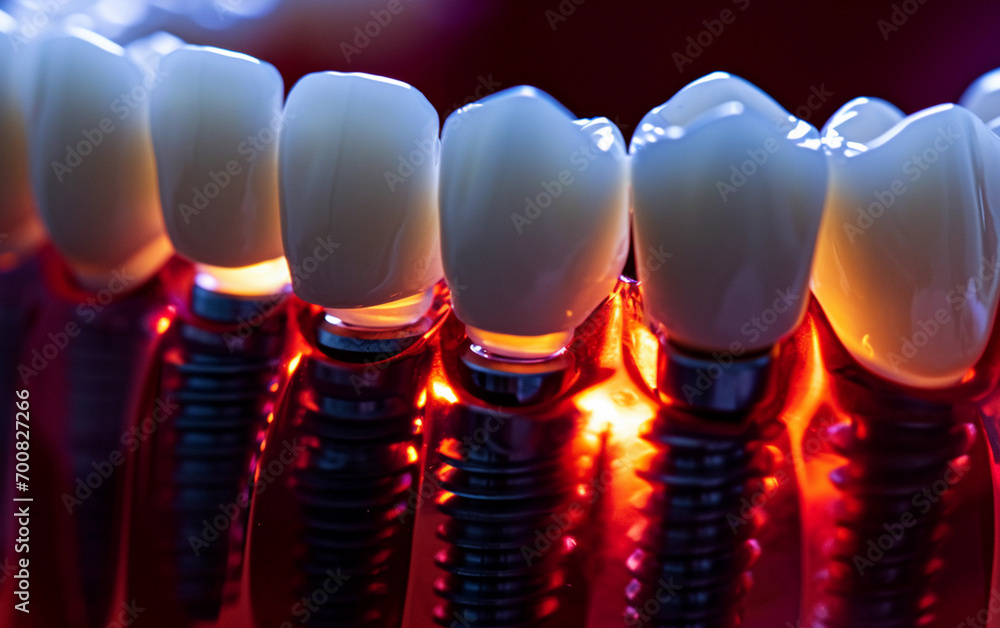 A Dental Implant Shows Ed A Dental Implant Shows Ed