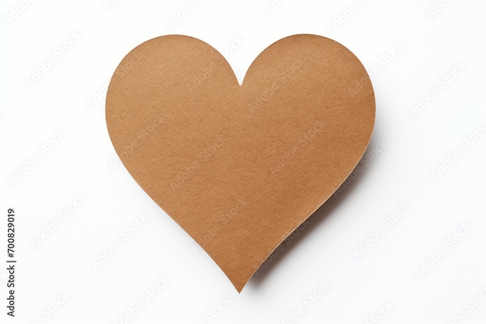 Paper heart on a white background. Valentine's day concept. Backdrop with copy space for an inscription. Paper heart on a white background. Valentine's day concept. Backdrop with copy space for an inscription.