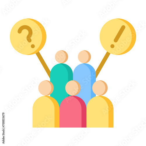 Public Opinion Icon