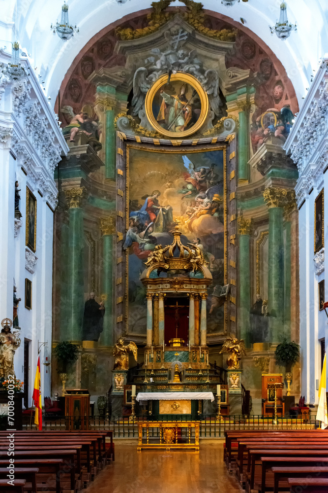 Iglesia de San Ildefonso (Jesuitas) en Toledo, España