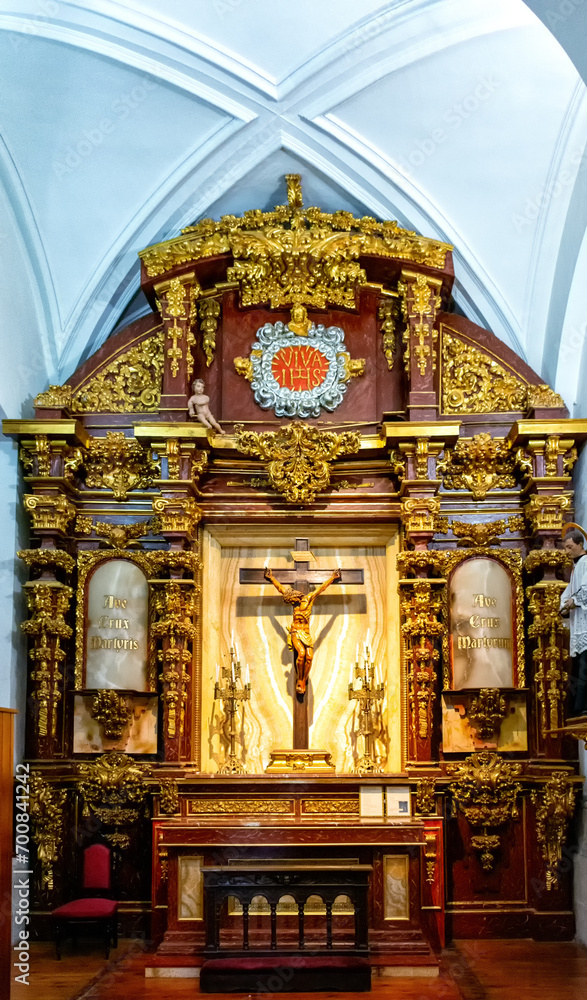 Obraz premium Cristo de los Mártires, Iglesia de los Jesuitas en Toledo, España