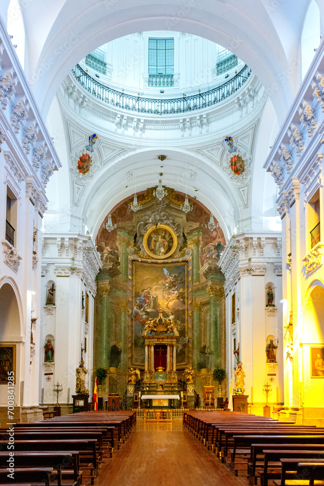 Iglesia de San Ildefonso (Jesuitas) en Toledo, España