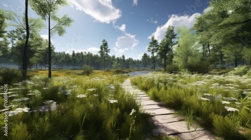 Immerse in Nature's Classroom: Interactive VR Simulation for Biology Students - Discover, Learn, and Connect with the Wonders of Ecosystems photo