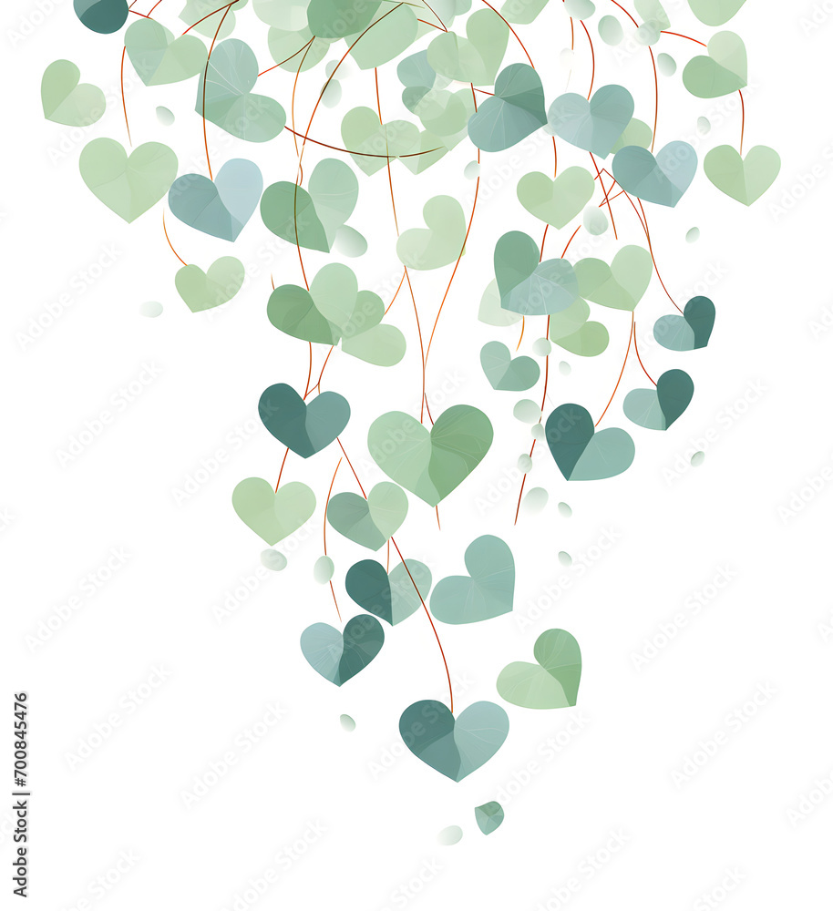 heart shaped eucalyptus leaves art heart shaped eucalyptus leaves art