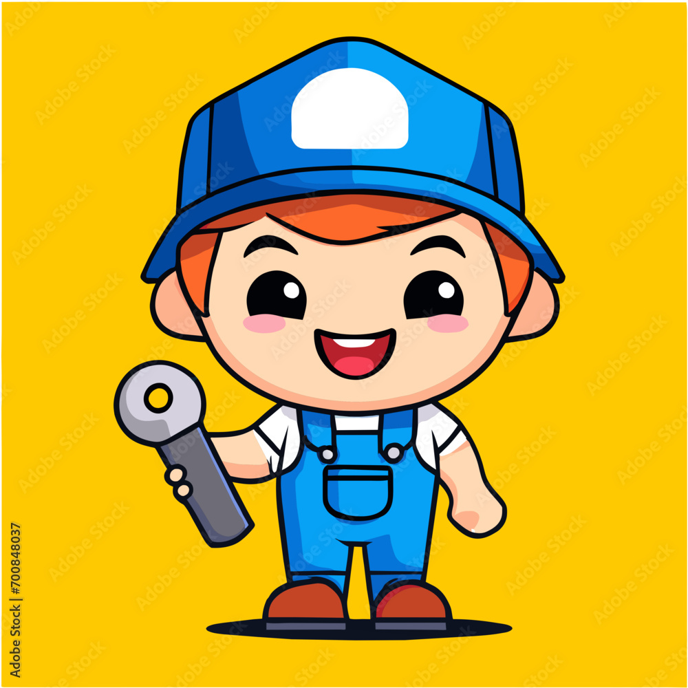 Obraz premium construction worker
