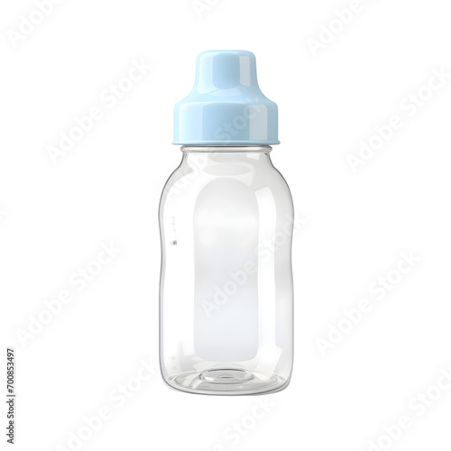baby bottle isolated on transparent background