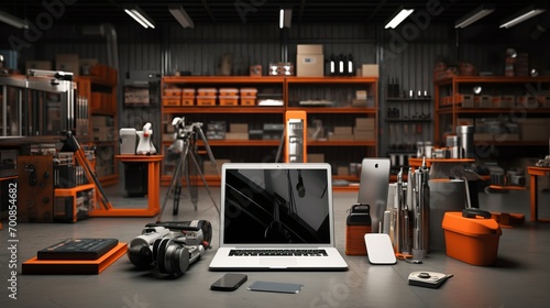 Wallpaper Mural Tech Haven: Explore the Digital Universe with Our Cutting-Edge Gadgets - Online Electronics Store on Smartphone Torontodigital.ca