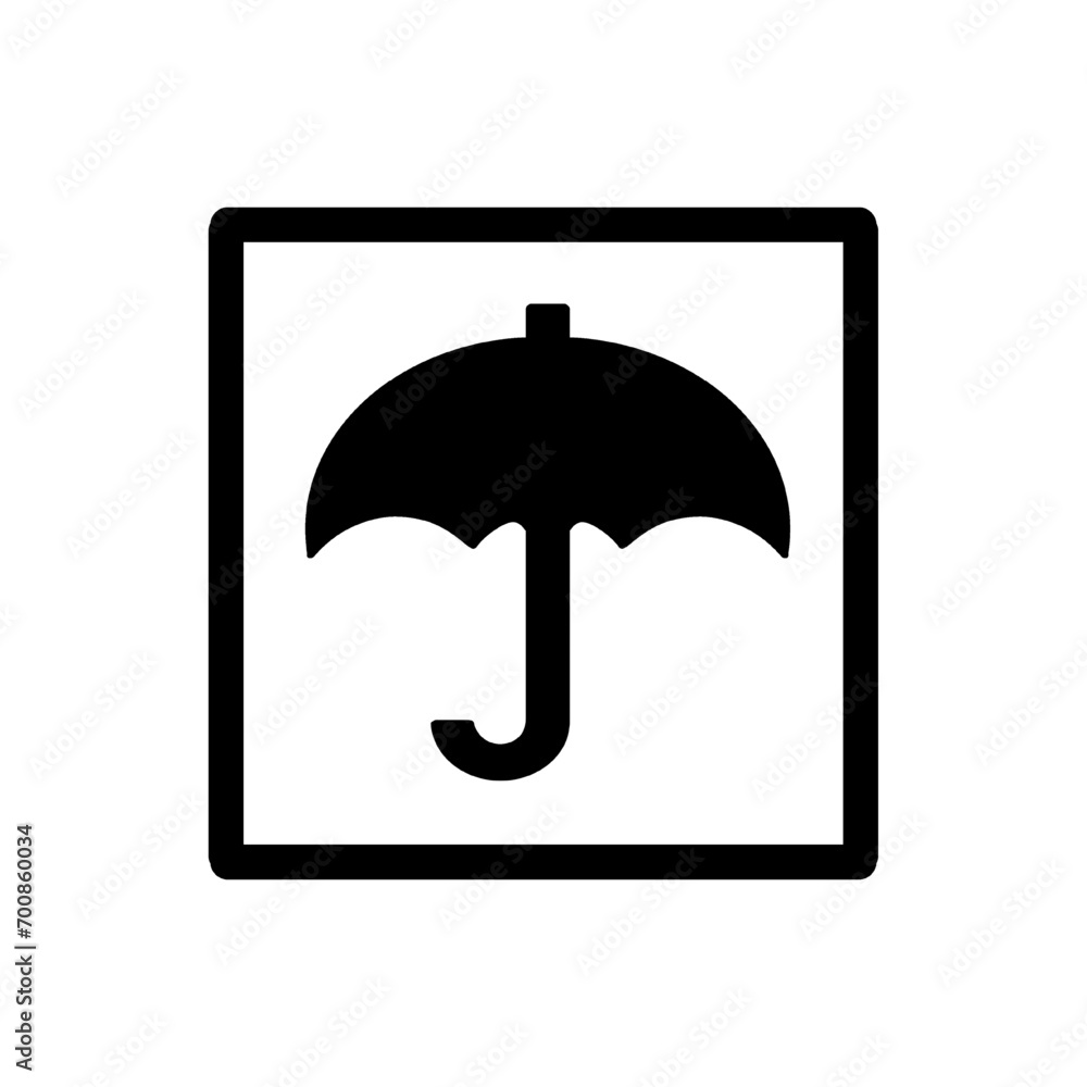 keep dry icon isolated on white and transparent background. delivery shipping icon label, package icon, cargo warning icon, logistic icon, black icon, umbrella, protection, weather, fragile keep dry icon isolated on white and transparent background. delivery shipping icon label, package icon, cargo warning icon, logistic icon, black icon, umbrella, protection, weather, fragile
