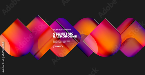 Minimal geometric vector abstract background