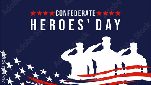 confederate heroes' day. Confederate Memorial Day Honoring All Us Heroes	