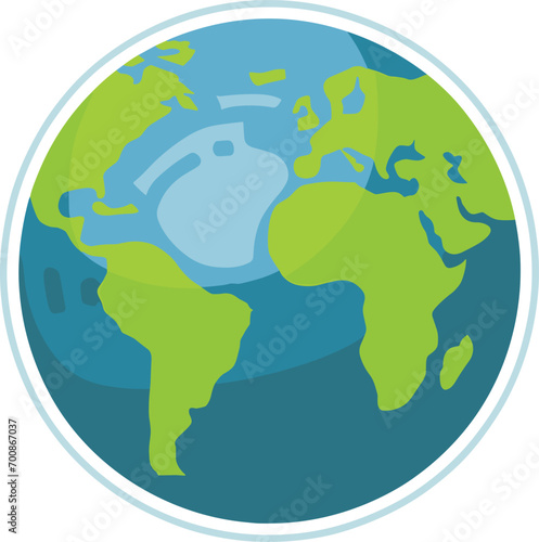 world map globe #700867037