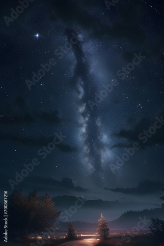 Wallpaper Mural sky with stars Torontodigital.ca