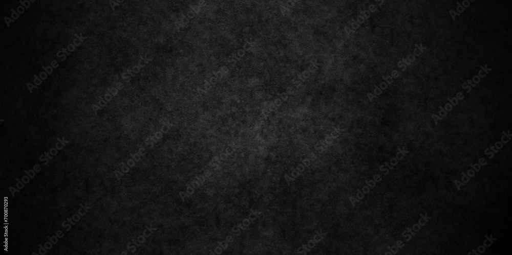Abstract black stone wall texture grunge rock surface. dark gray background backdrop. wide panoramic banner. old wall stone for dark black distressed grunge background wallpaper rough concrete wall.