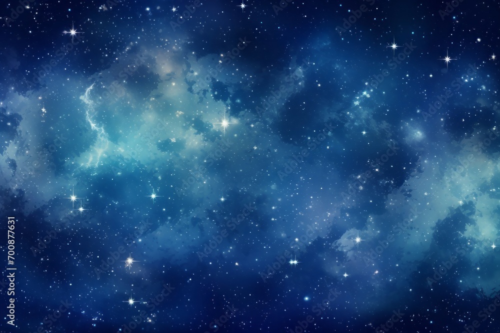 Cosmic and starry night sky creating a mesmerizing and otherworldly wallpaper background