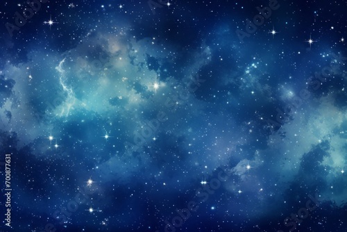 Cosmic and starry night sky creating a mesmerizing and otherworldly wallpaper background